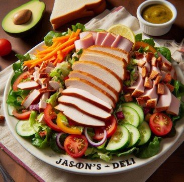 Jasons Deli Chicken Club Salad