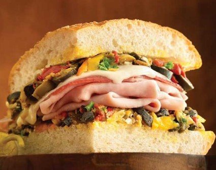 Jasons Deli Quarter Roasted Turkey Breast Muffaletta